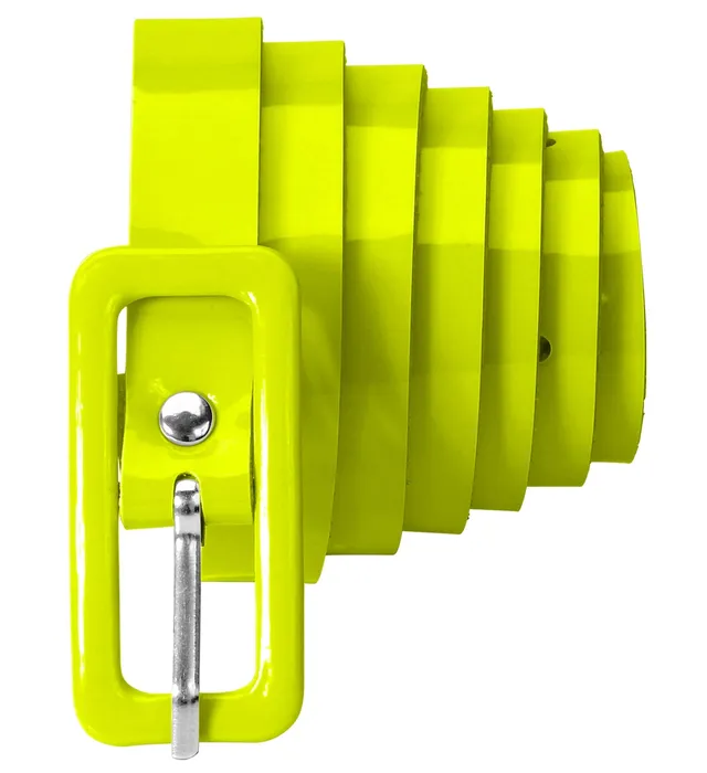 das-kost-mland-accessoires-neon-lack-g-rtel-damen-gelb-111x1-5cm image 1