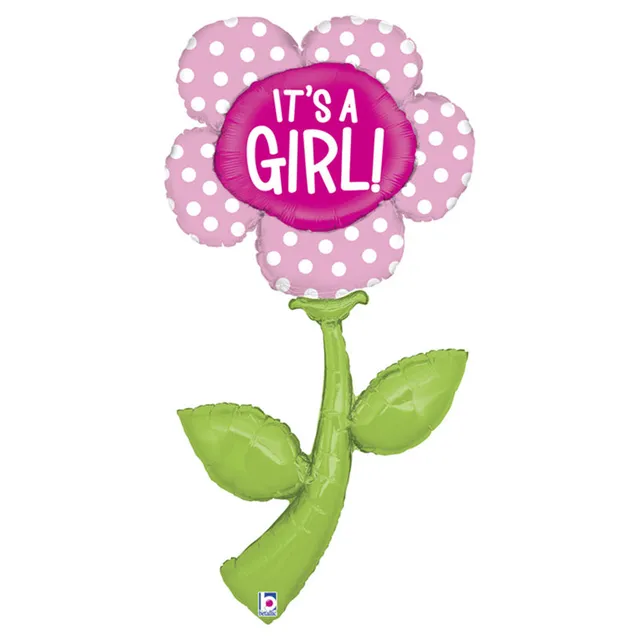 das-kost-mland-airwalker-blume-it-s-a-girl-rosa-150cm image 1