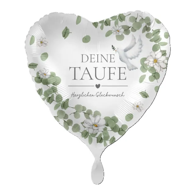 das-kost-mland-dekorationen-deine-taufe-herz-folienballon-43cm image 1