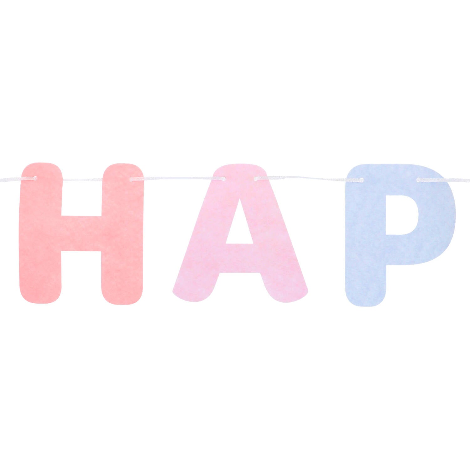 das-kost-mland-dreamy-pastels-happy-birthday-girlande-filz-2-8m image 2