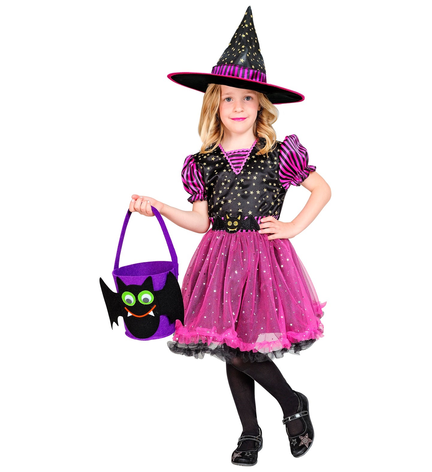 das-kost-mland-halloween-korb-fledermaus-betteltasche-schwarz image 5