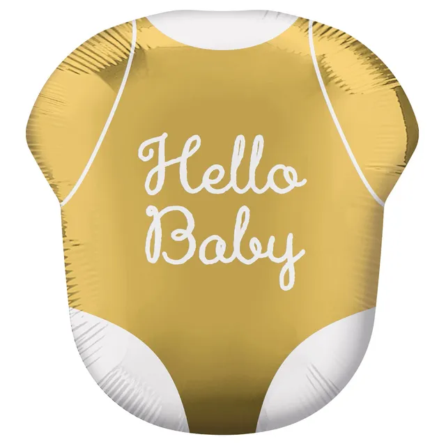 das-kost-mland-hello-baby-folienballon-body-55x60cm image 1