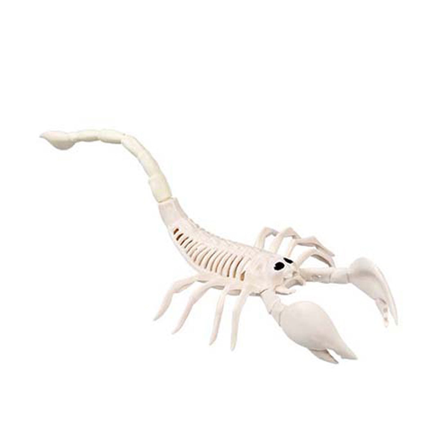 skelett-tiere-5er-set-beige-halloween-deko-kunststoff image 3