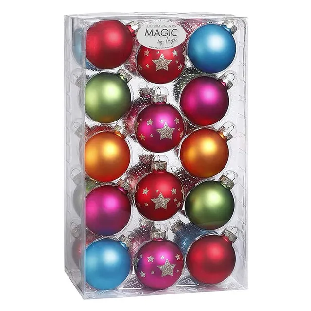 inge-glas-millefiori-weihnachtskugeln-glas-6cm-28-st-ck image 1