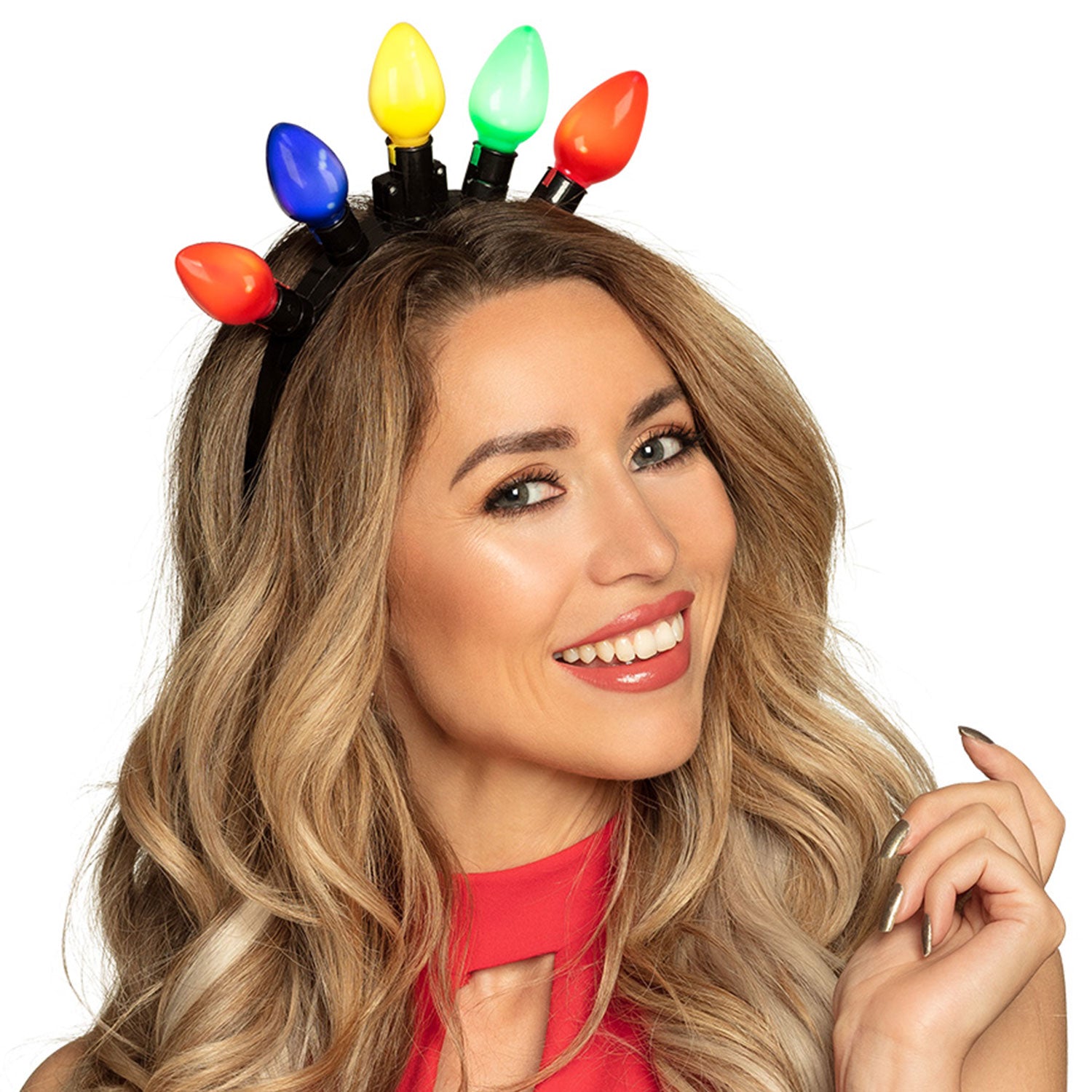 das-kost-mland-accessoires-led-diadem-lichterkette-3-modi-bunt image 1