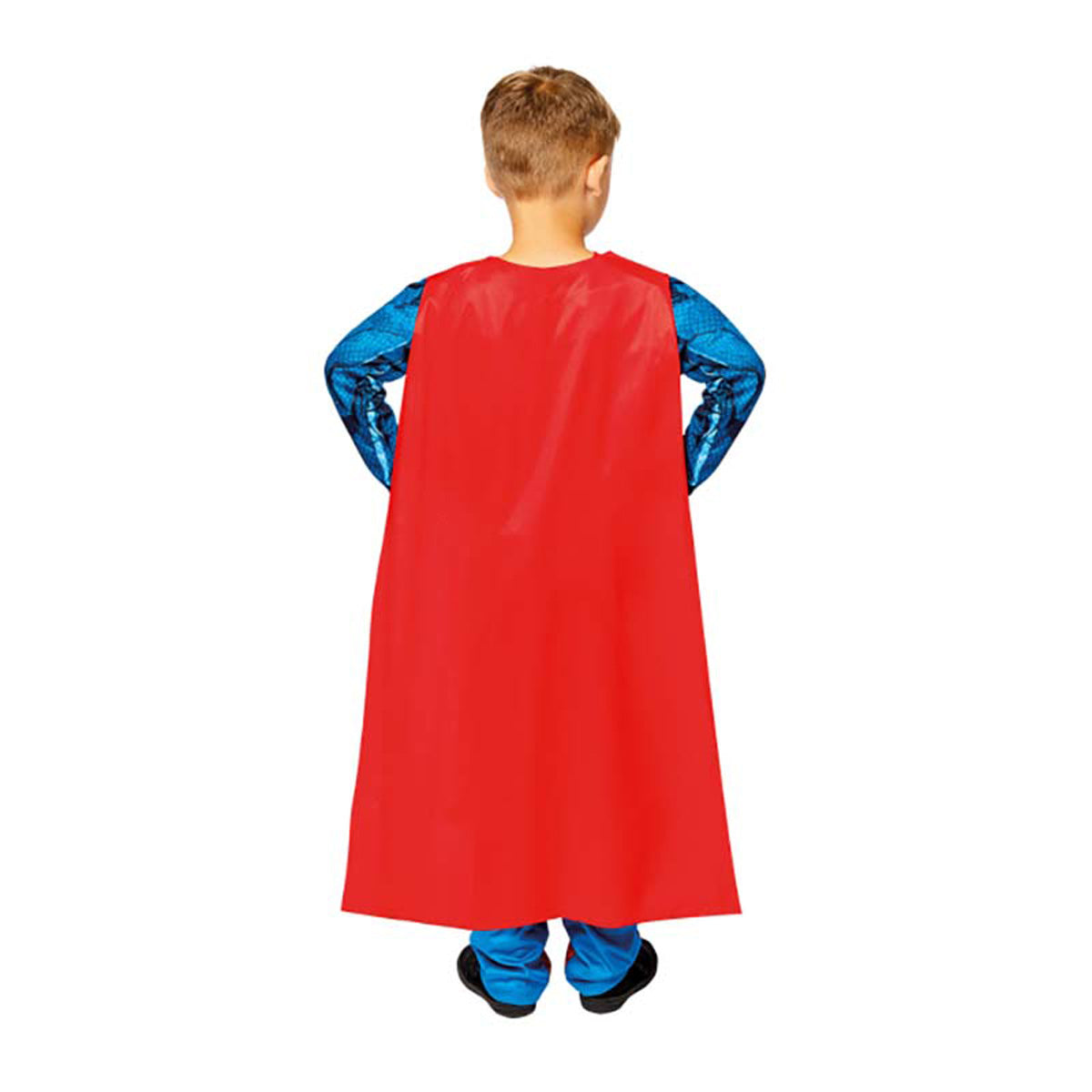 das-kost-mland-superman-kost-m-kinder-128-140-mit-cape image 2