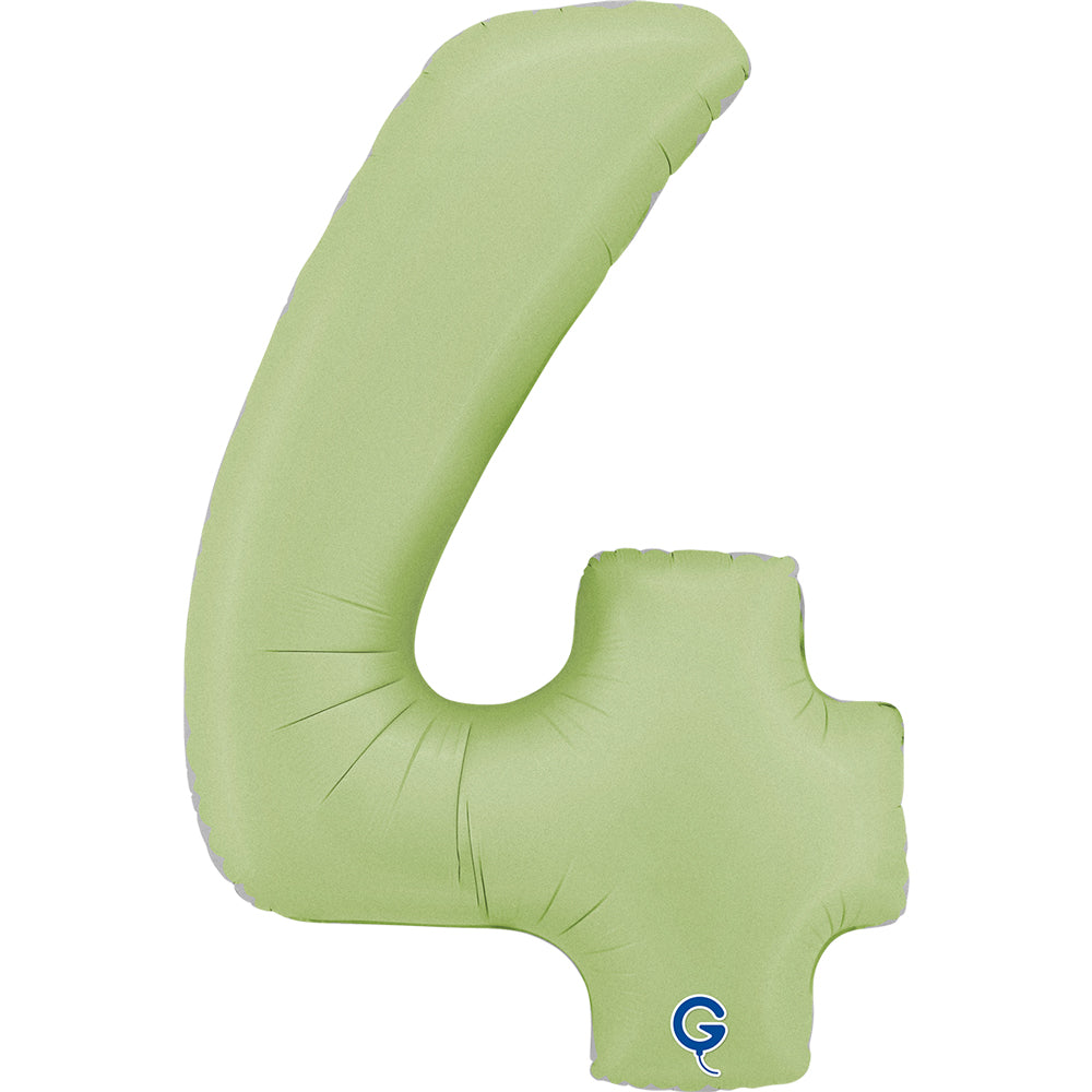 grabo-riesenzahl-folienballon-26-66cm-zahl-4-satin-olive image 3