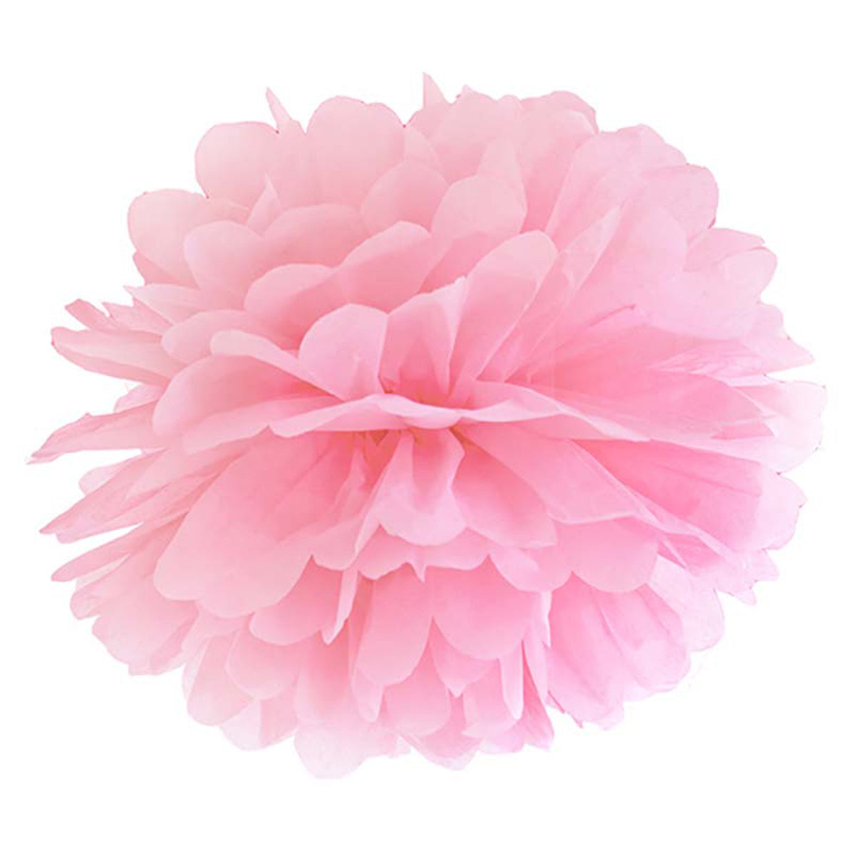 das-kost-mland-pompom-rosa-papierpompon-35-cm image 1
