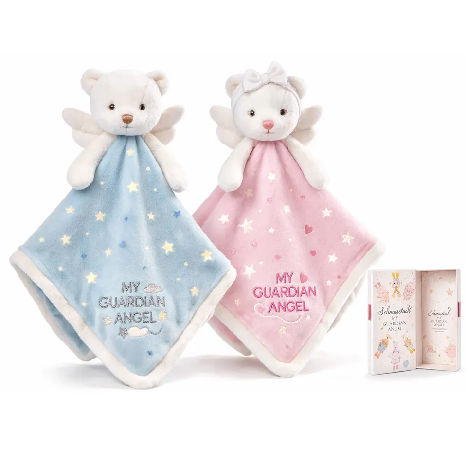 das-kost-mland-angelina-schmusetuch-engel-30x30-geschenkbox image 1