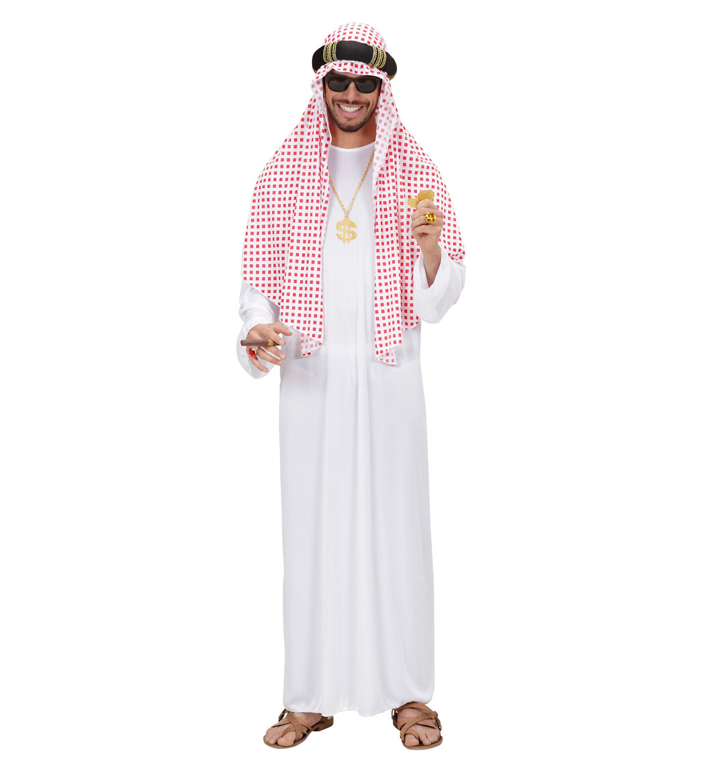 das-kost-mland-herren-kost-m-arabischer-scheich-m-l-tunika image 1