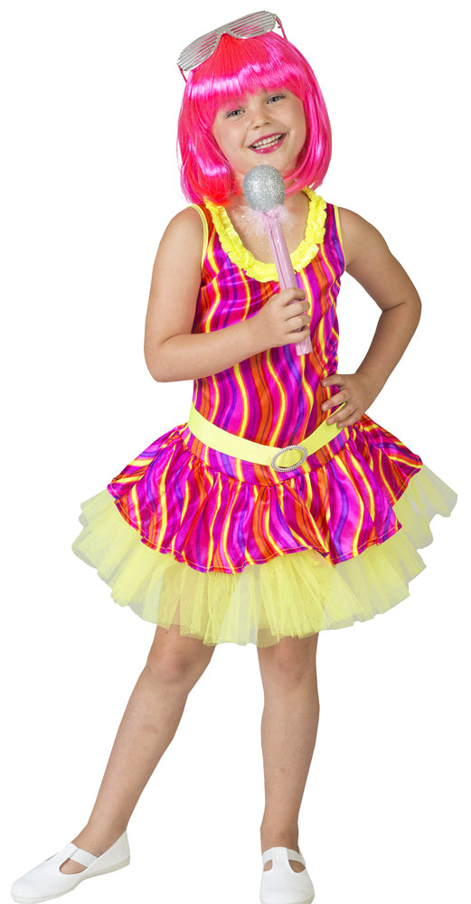 disco-queen-striped-neon-kost-m-m-dchen-gr-e-128 image 6