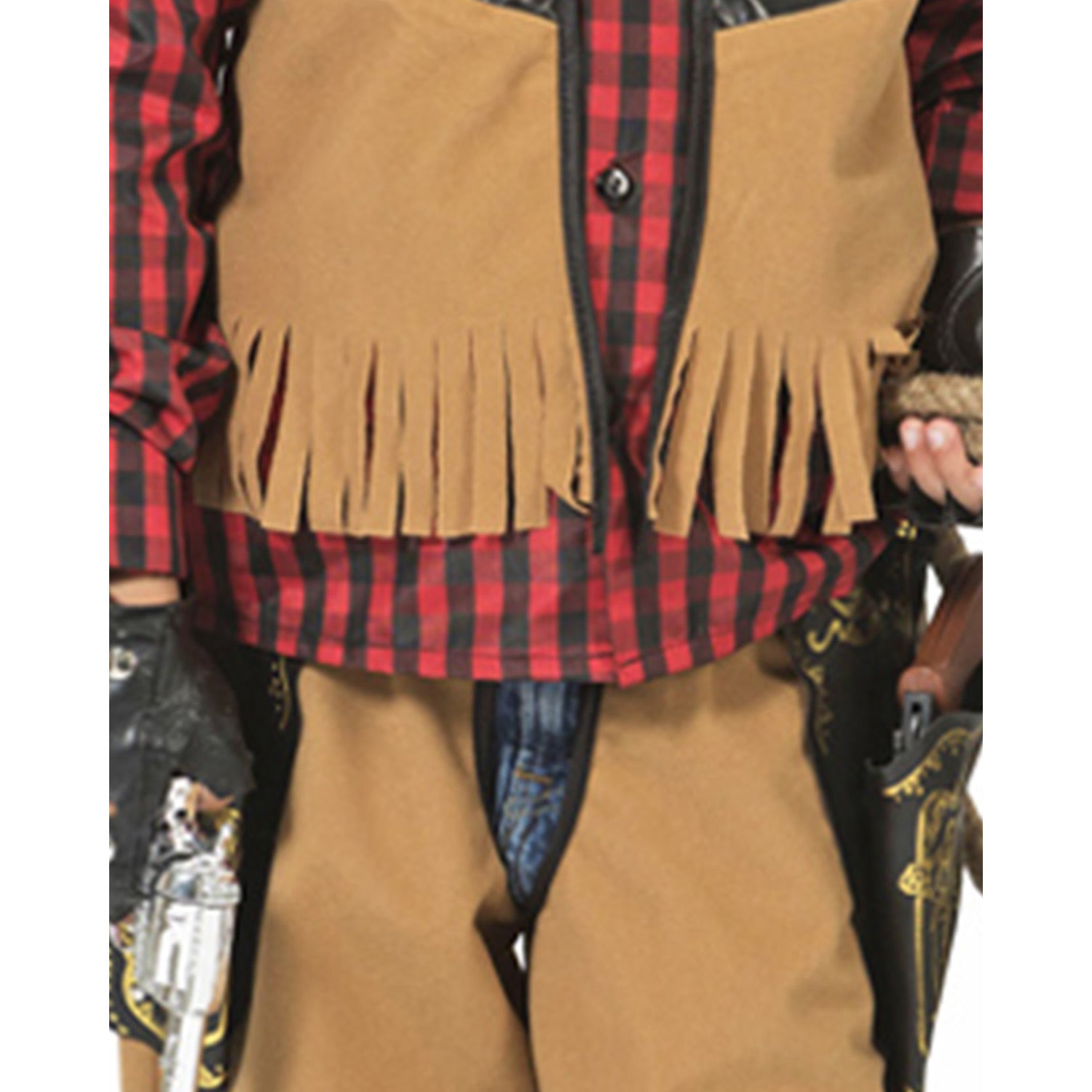 das-kost-mland-jungen-cowboy-kost-m-austin-braun-3-teilig image 6