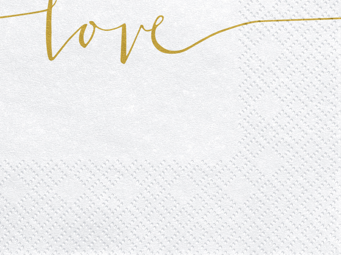 das-kost-mland-love-servietten-wei-gold-33x33cm-20-stk image 3