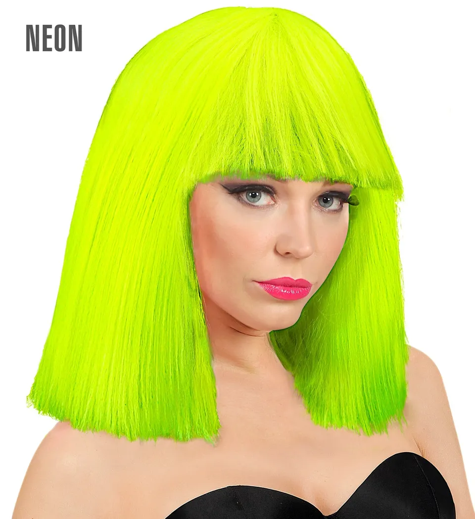 das-kost-mland-showgirl-longbob-per-cke-neon-gelb-damen image 1