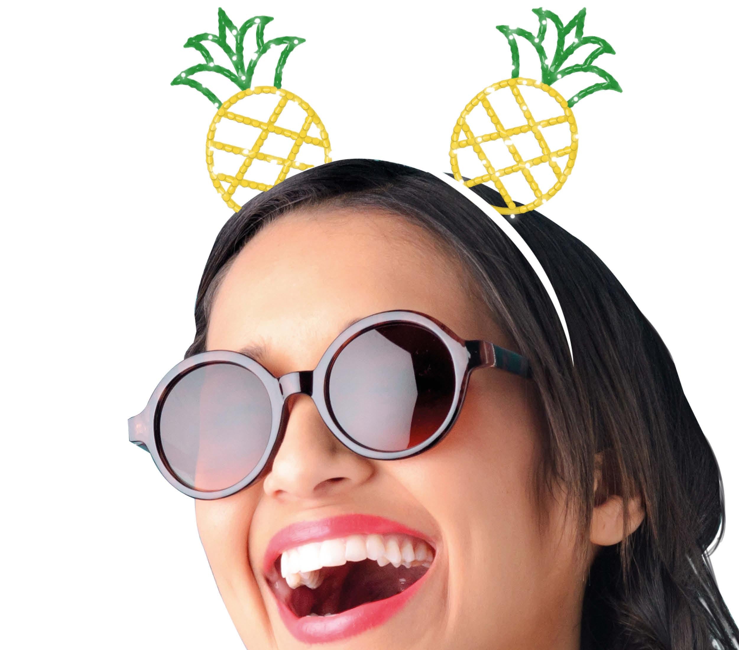 das-kost-mland-ananas-diadem-haarreif-hawaii-gold image 1