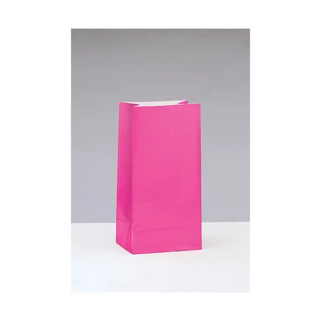 das-kost-mland-dekorationen-papiert-te-uni-25x12x9cm-pink-12-st-ck image 1