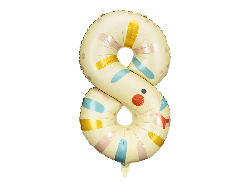 das-kost-mland-xxl-zahlen-folienballon-88-cm-tier-schlange-8 image 1