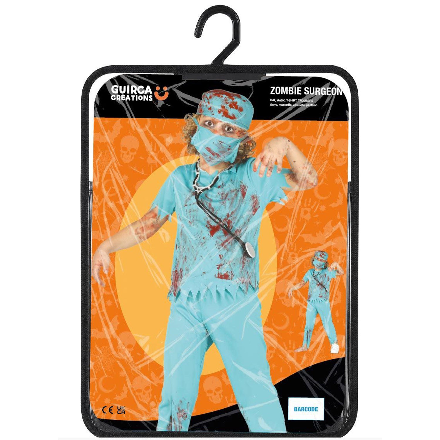 das-kost-mland-zombie-chirurg-kost-m-kinder-5-tlg-t-rkis image 6