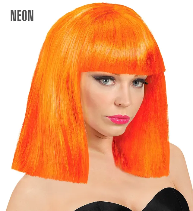das-kost-mland-accessoires-per-cke-showgirl-neonorange-longbob image 1