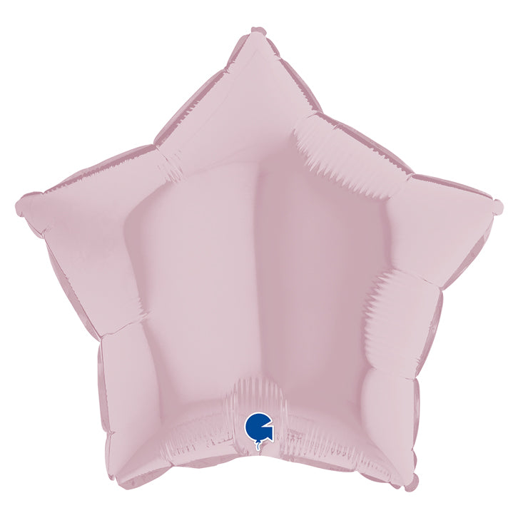das-kost-mland-stern-folienballon-pastell-rosa-46cm-uni image 1
