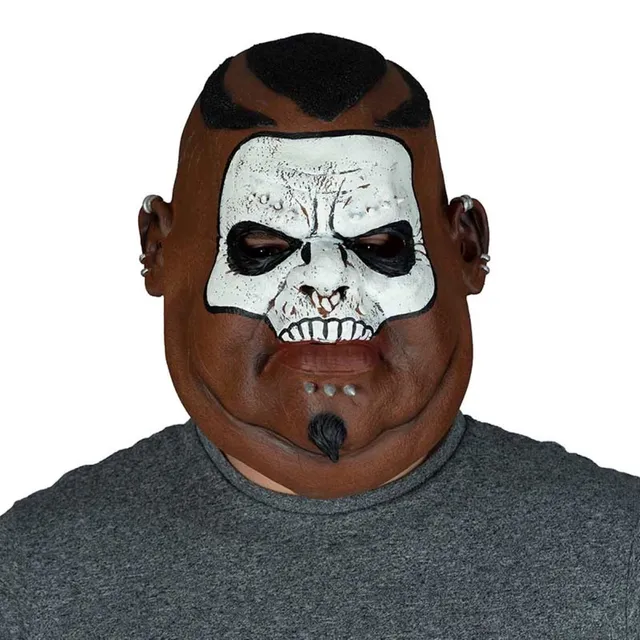 das-kost-mland-accessoires-maske-latex-maori-faschingsmaske image 1