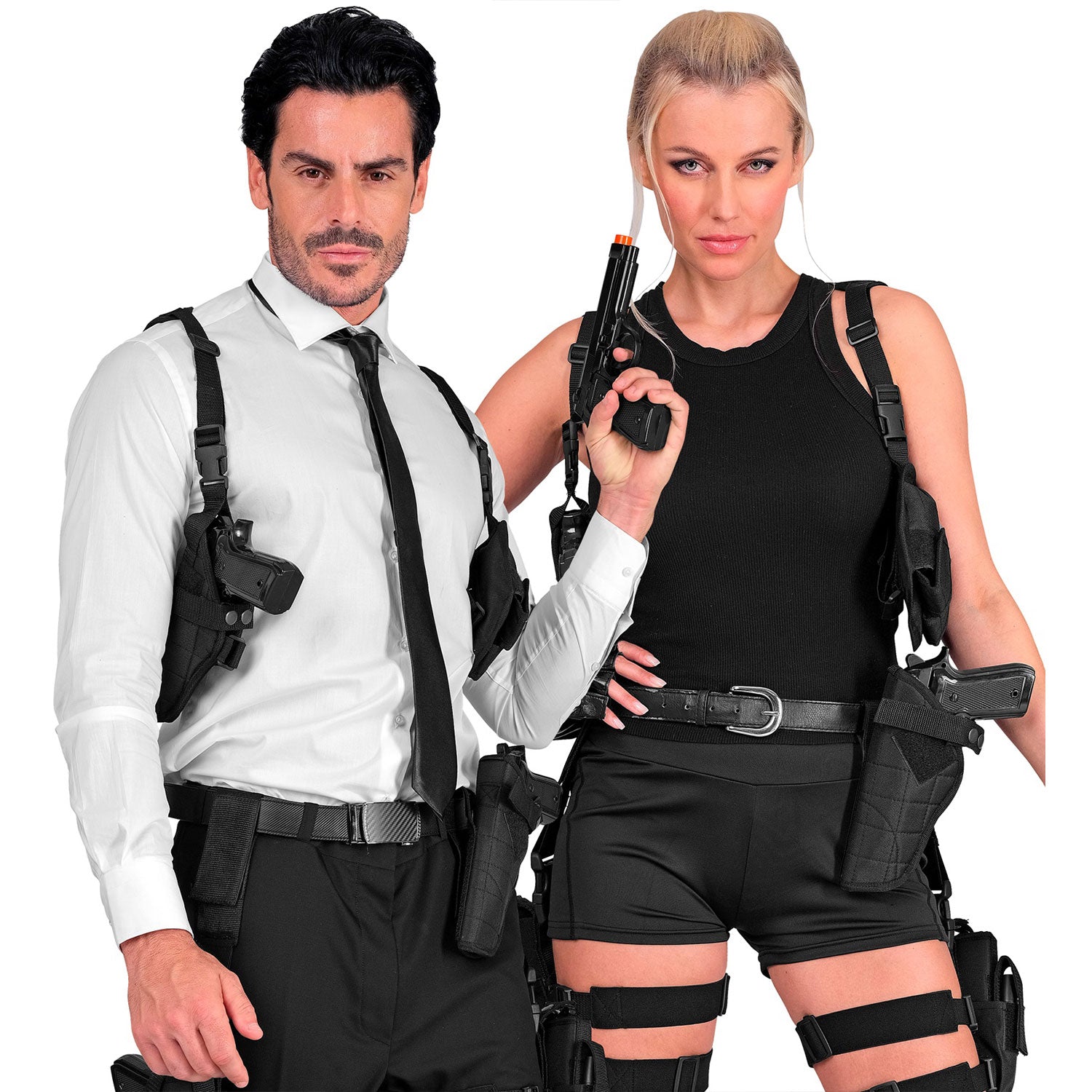 das-kost-mland-taktisches-holster-schwarz-pistole-polizei-fbi-zubeh-r image 8
