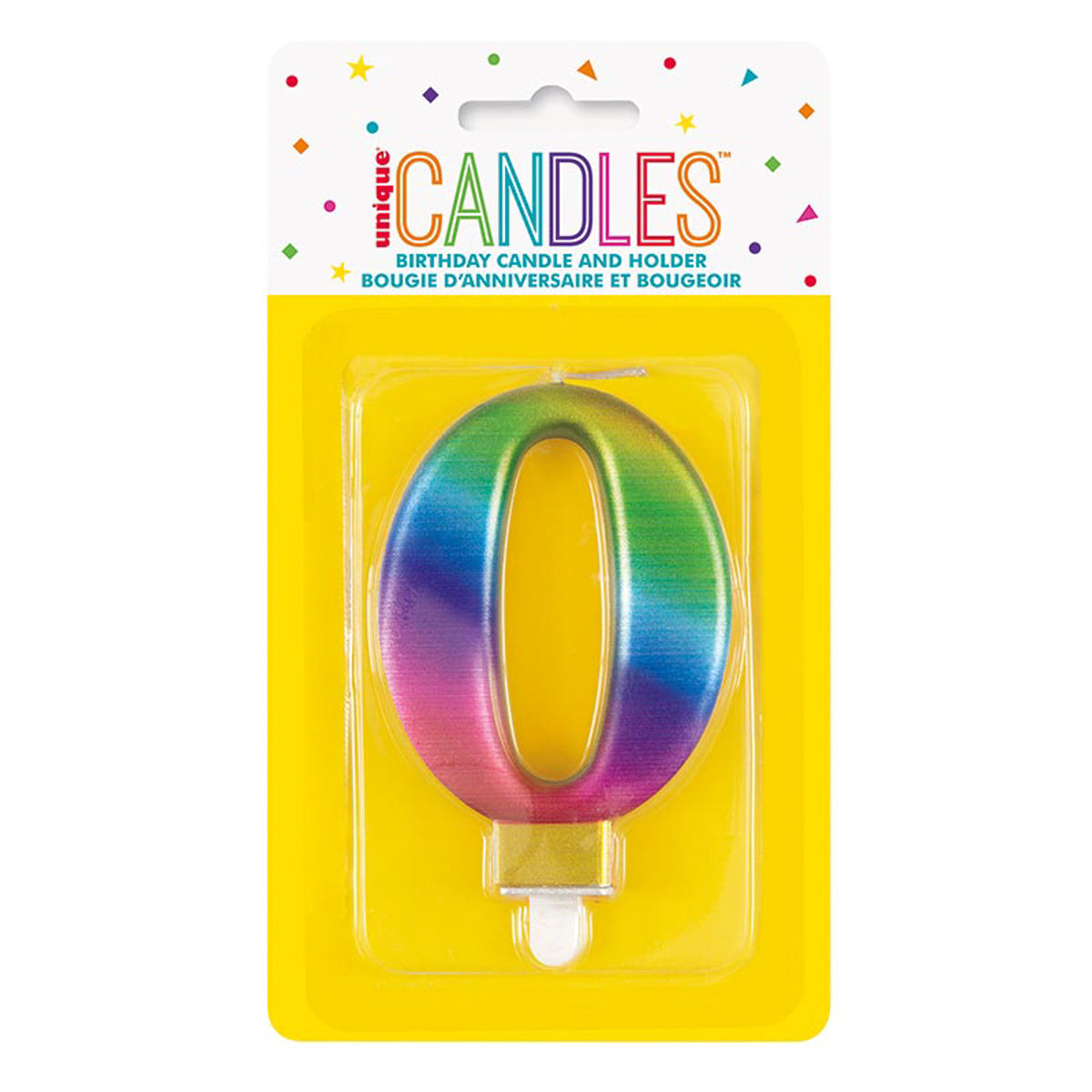 das-kost-mland-dekorationen-zahlenkerze-regenbogen-nr-0-tortendeko image 2