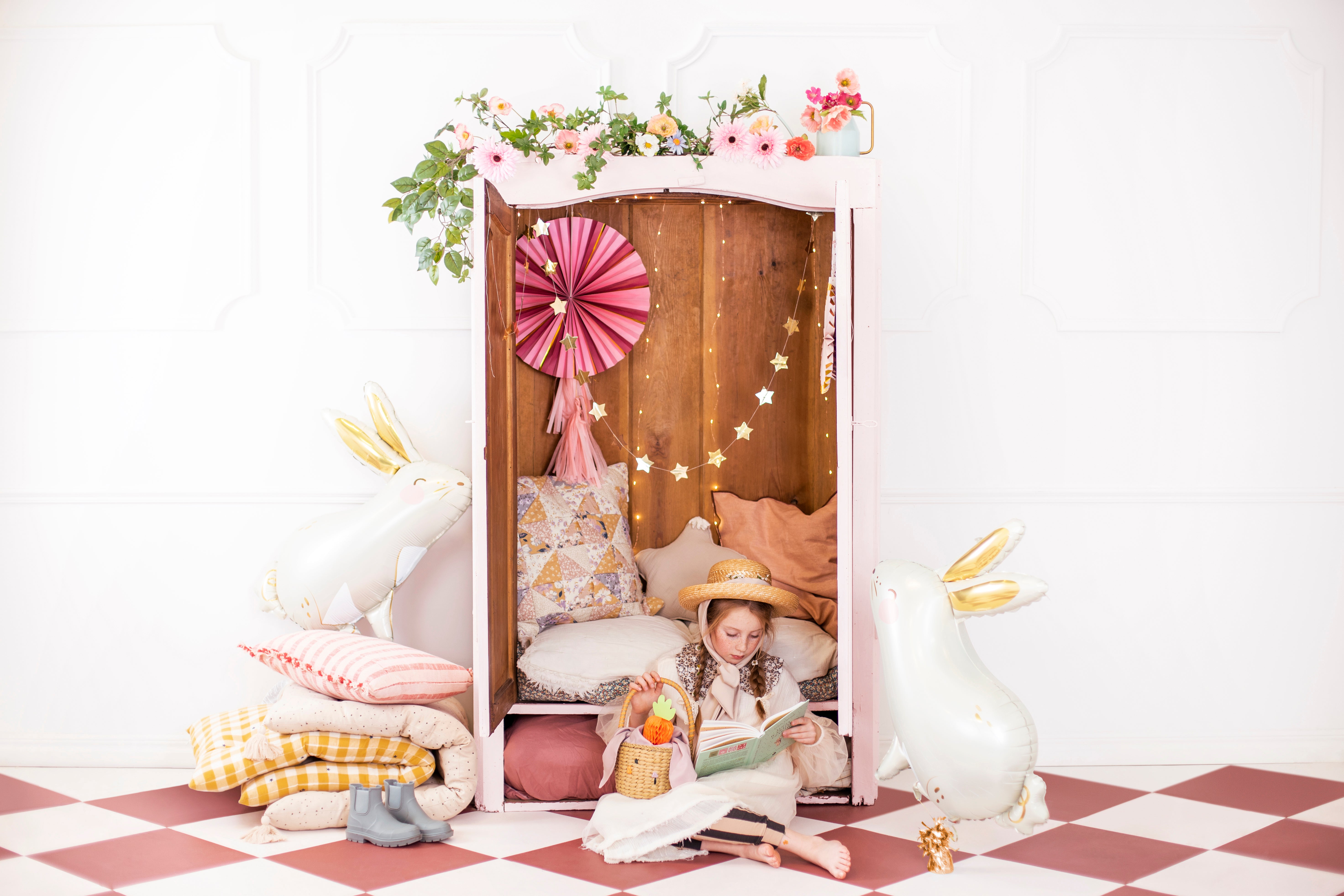 das-kost-mland-dekof-cher-bedruckt-blumen-f-cher-3er-set image 1
