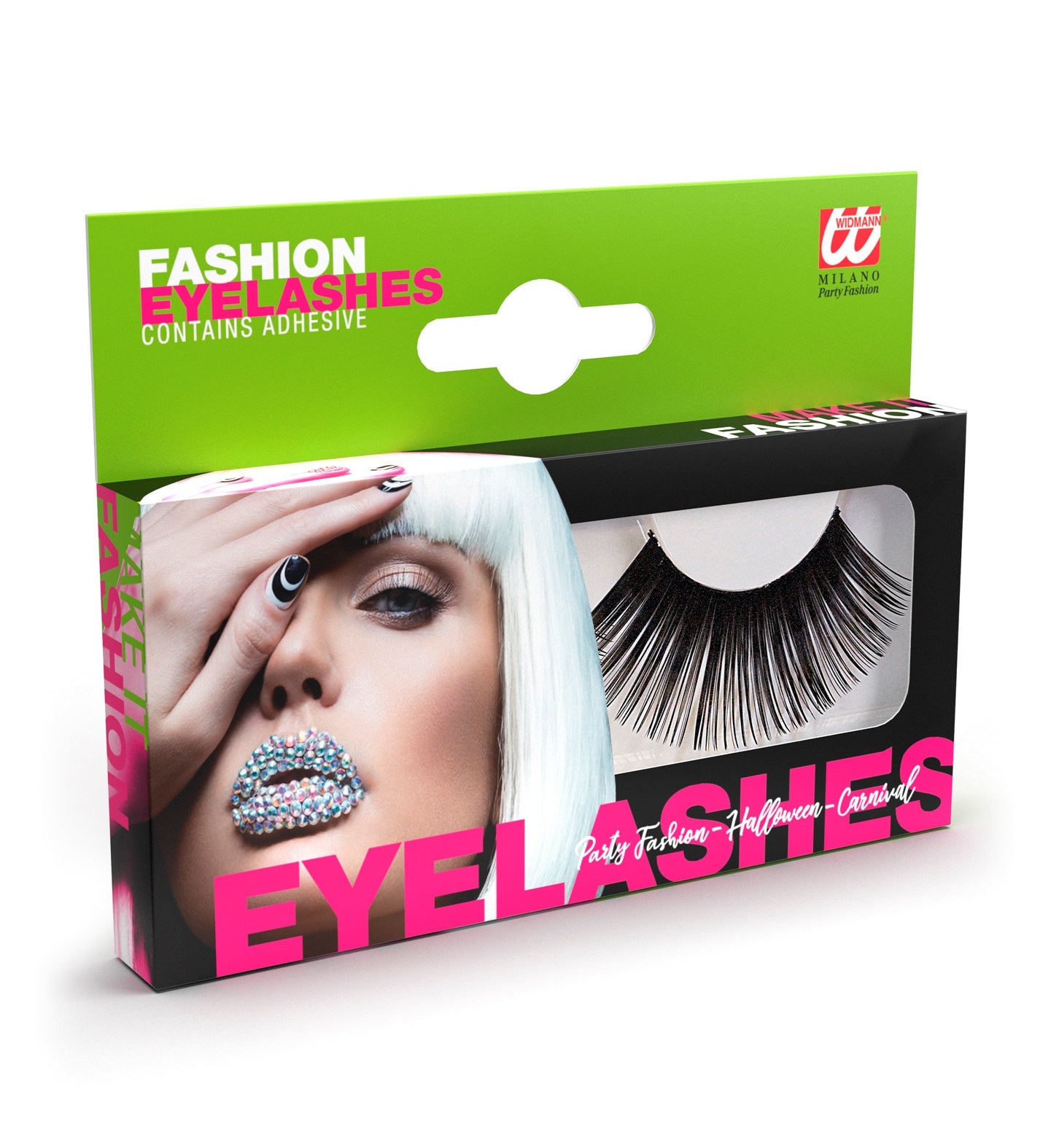 das-kost-mland-k-nstliche-wimpern-lang-schwarz-mit-kleber image 2