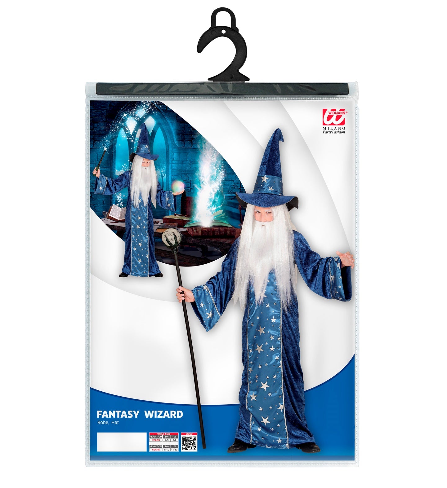 das-kost-mland-fantasy-zauberer-kinderkost-m-blau-gold-128 image 3