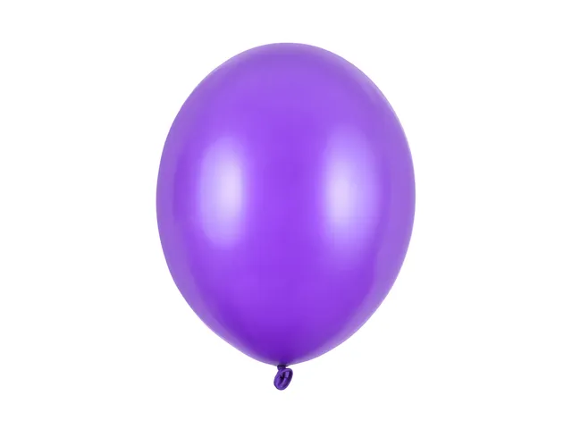 das-kost-mland-uni-metallic-luftballon-30cm-lila-50stk image 1
