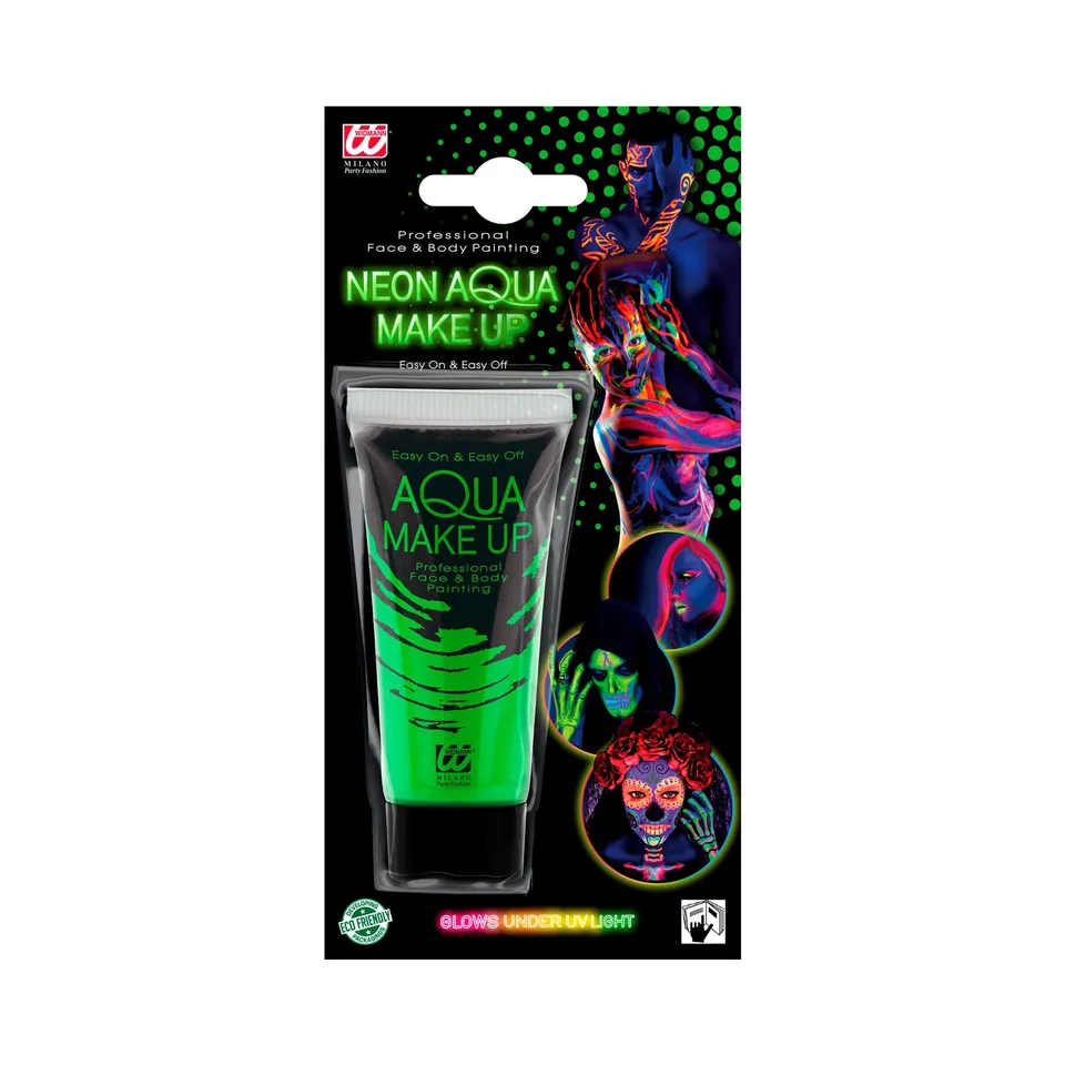 das-kost-mland-aqua-make-up-neon-gr-n-schminke-30-ml-uv image 1