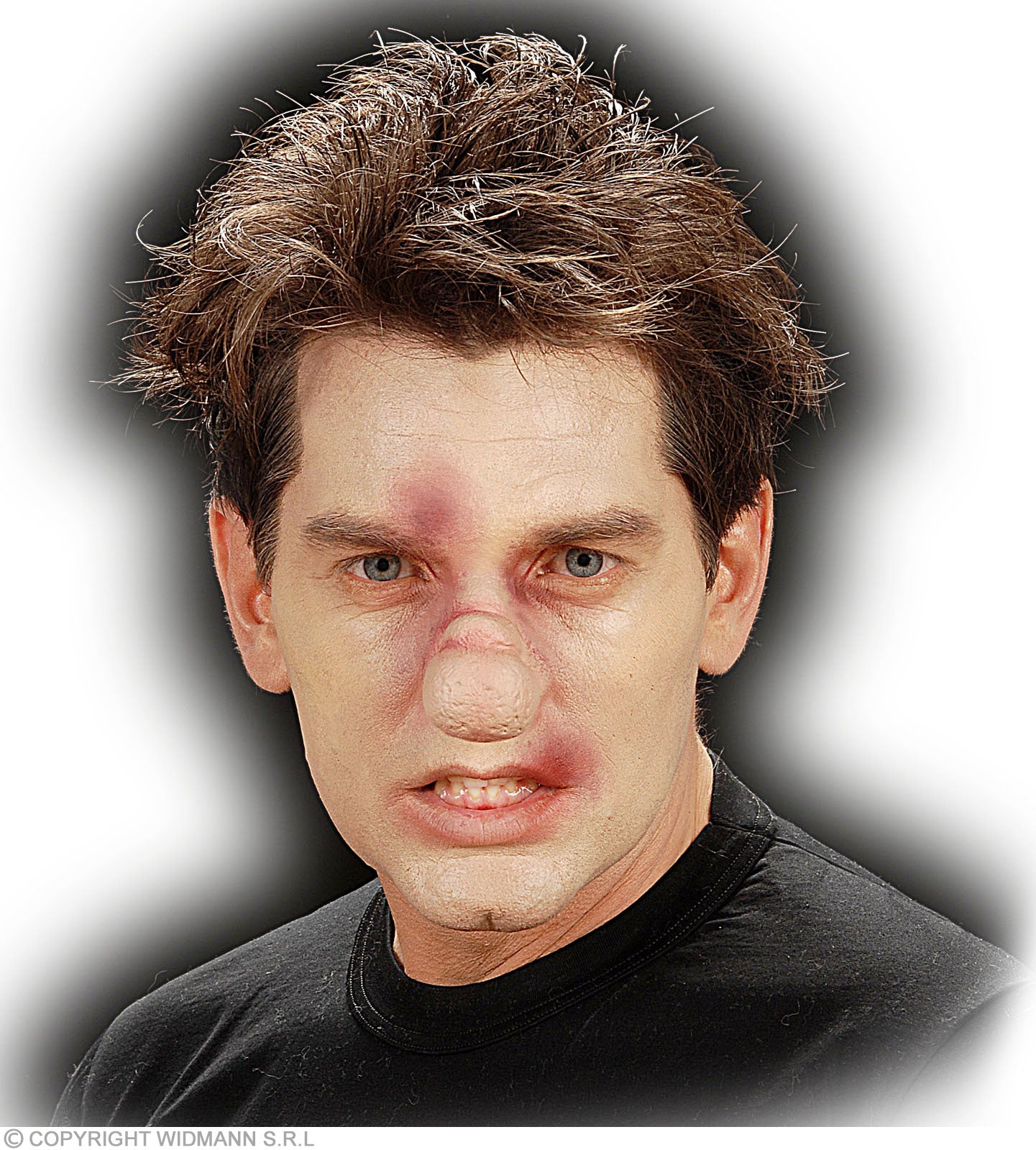 das-kost-mland-fx-make-up-gebrochene-nase-halloween-latex image 3