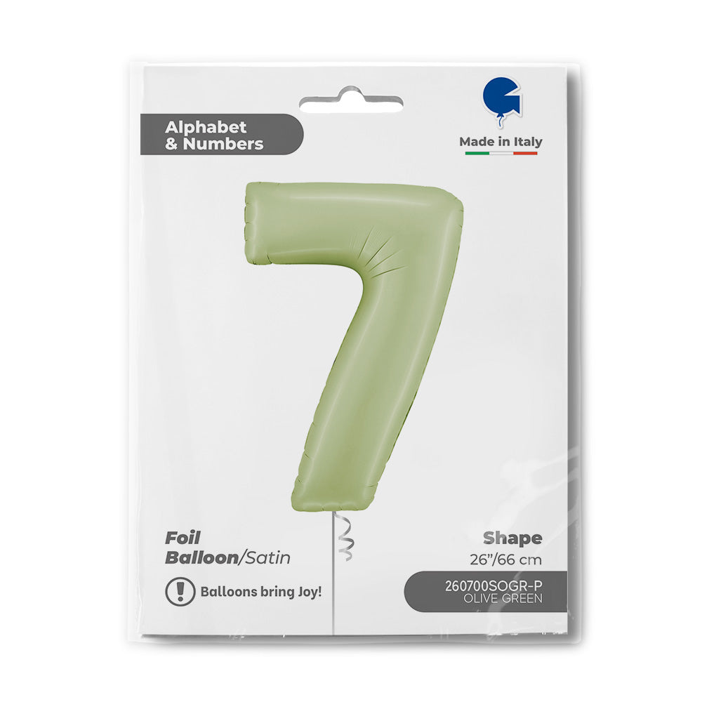 das-kost-mland-deko-riesenzahl-folienballon-7-satin-olive-66cm image 2