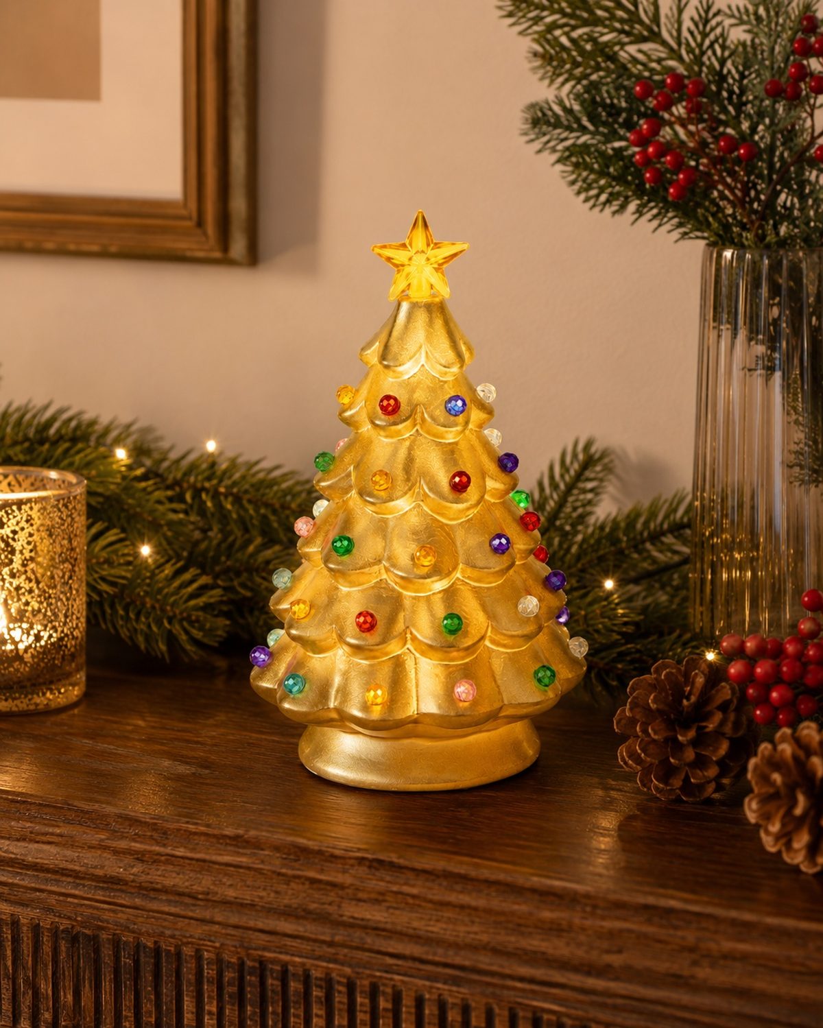 deko-weihnachtsbaum-led-gold-keramik-sternspitze-11-5x18-cm image 3