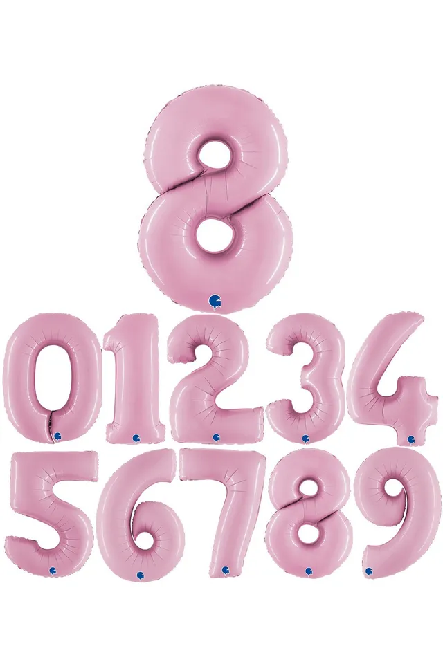 das-kost-mland-dekorationen-riesenzahl-folienballon-66cm-pastel-pink image 1