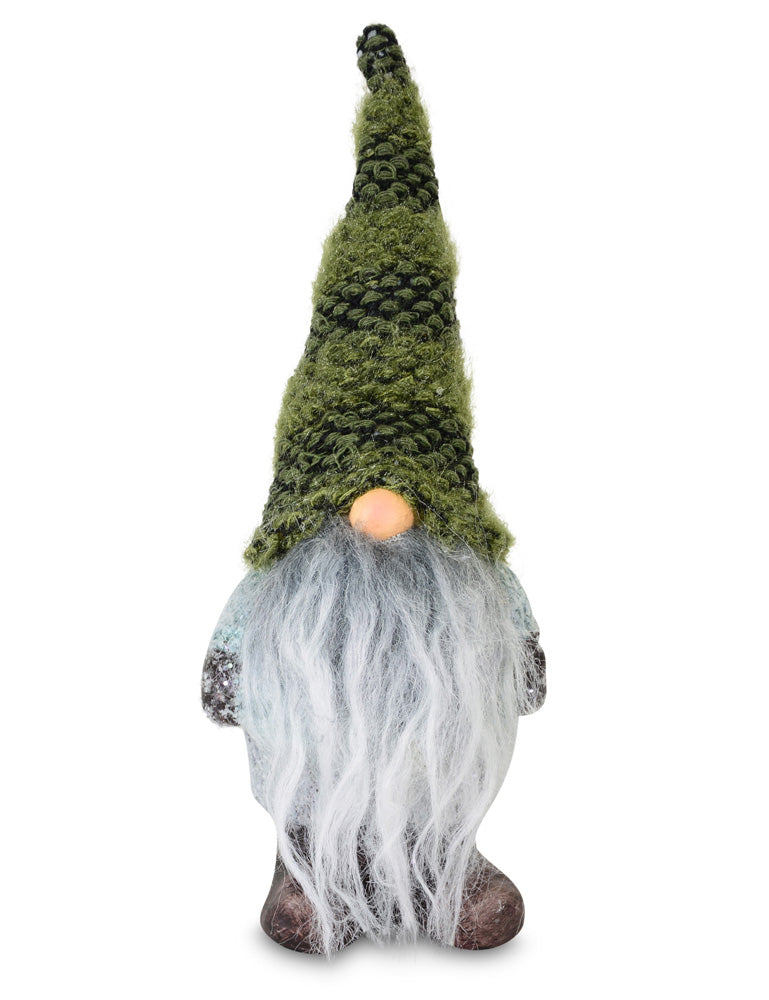 riffelmacher-deko-wichtel-gr-n-grau-19cm-weihnachtsfigur image 1
