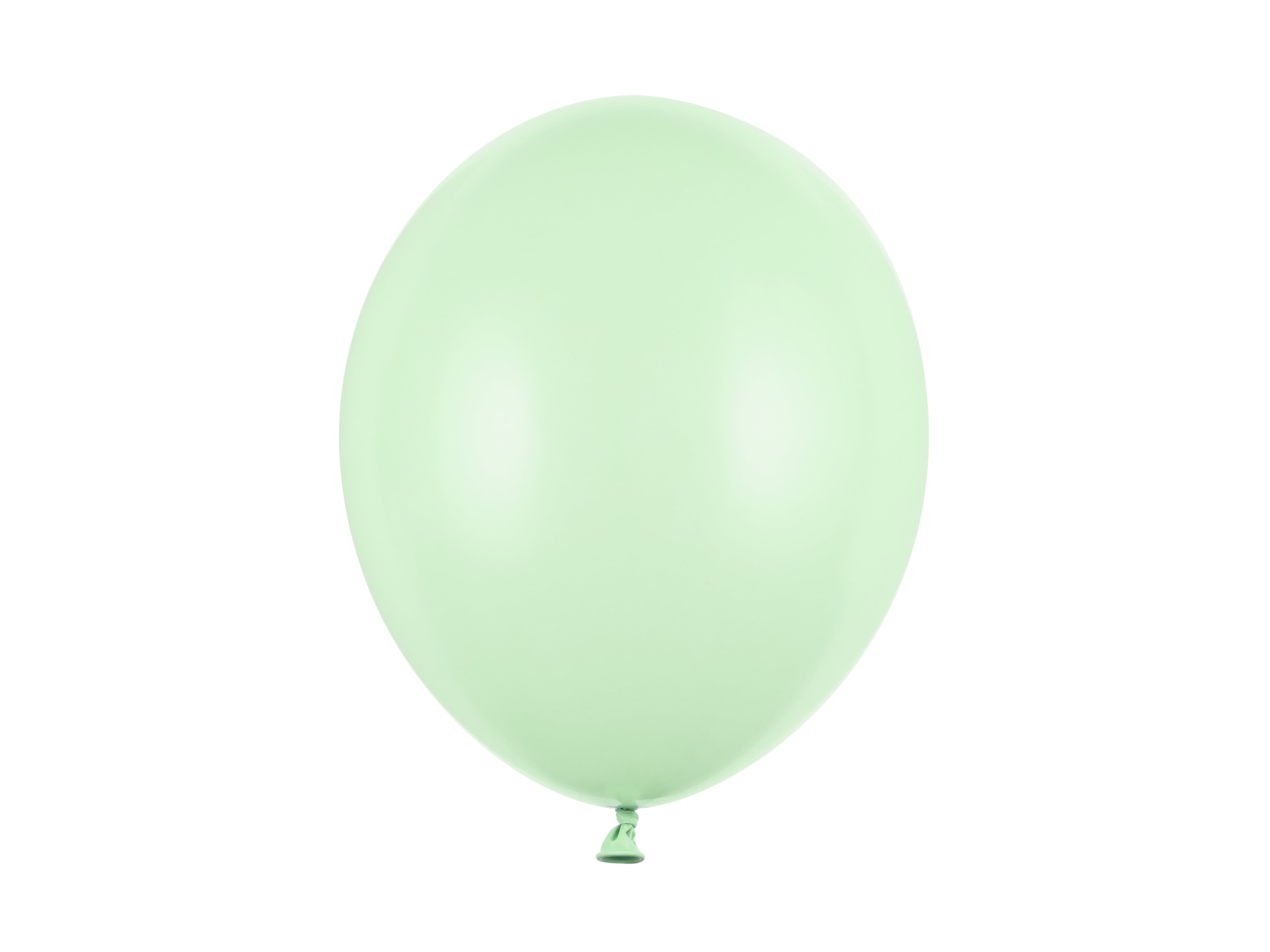 das-kost-mland-uni-pastell-luftballon-pistazien-gr-n-50-stk-30cm image 1