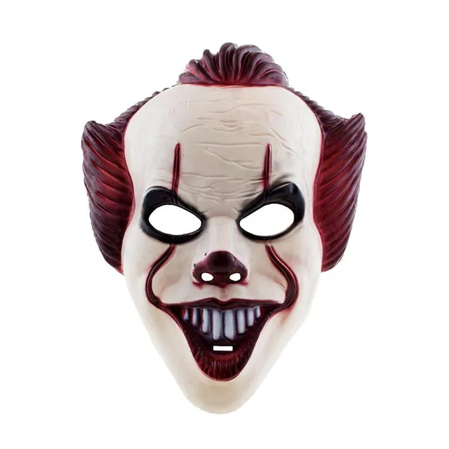 das-kost-mland-halloween-maske-clown-horror-maske-kunststoff-sortiert image 1