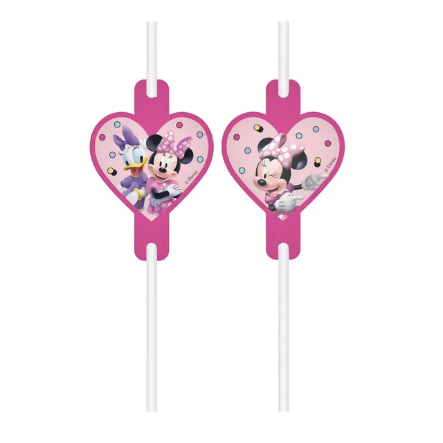 das-kost-mland-minnie-trinkhalme-papierstrohhalme-4-st-ck-22-cm image 1