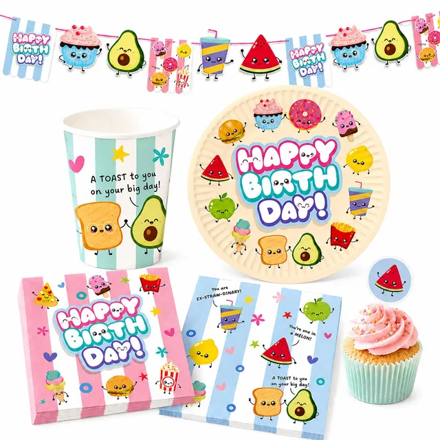 das-kost-mland-kawaii-party-becher-8er-set-250ml-partydeko-pastell image 1
