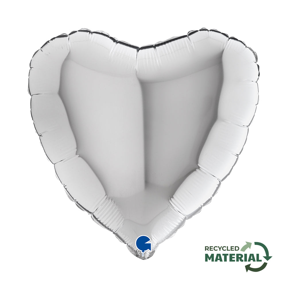 das-kost-mland-herz-folienballon-silber-46cm-uni image 1
