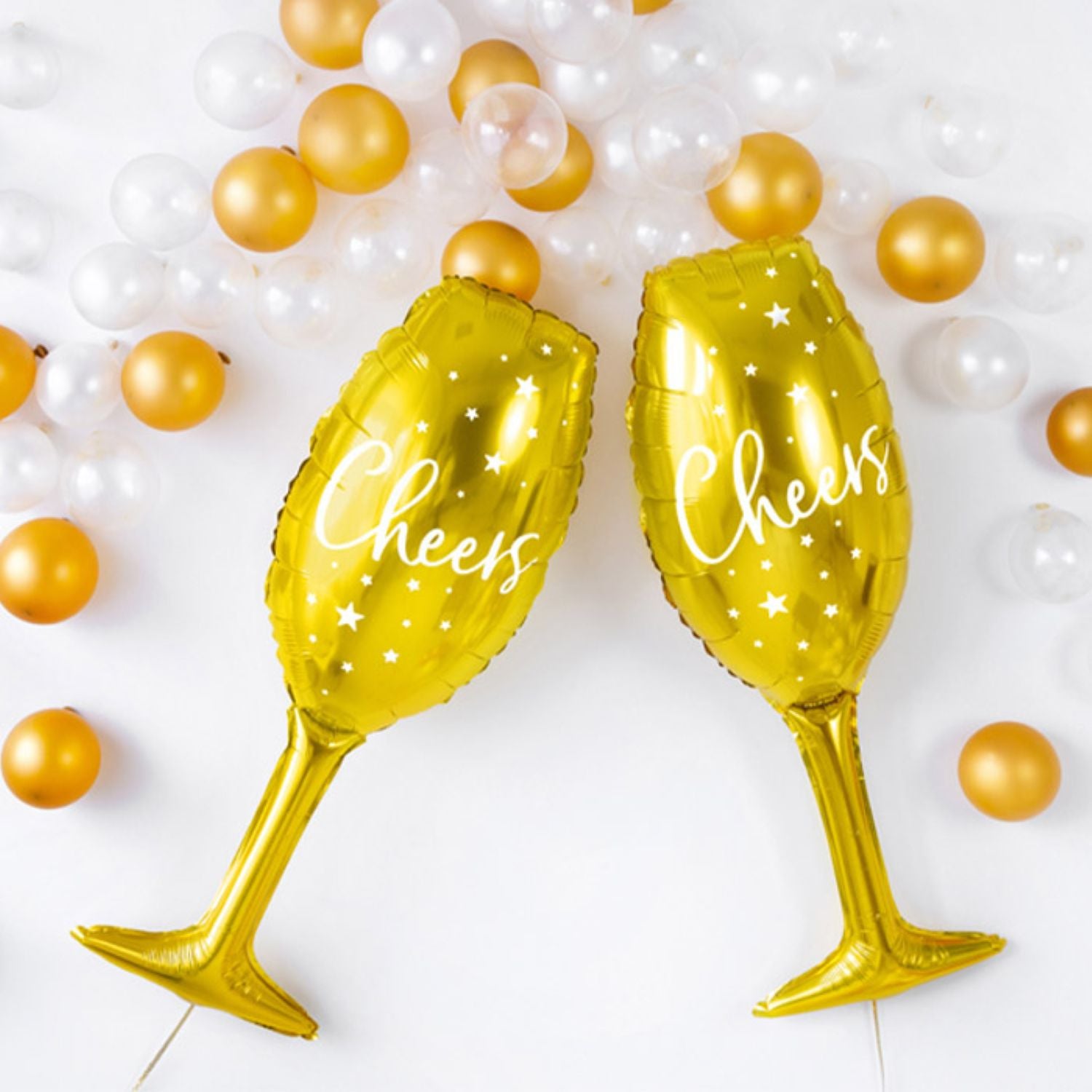 das-kost-mland-dekorationen-folienballon-sektglas-cheers-gold-28x80cm image 2