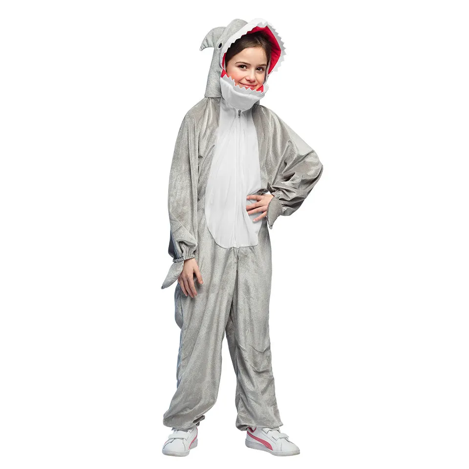 das-kost-mland-hai-kost-m-kinder-grau-bis-140-cm-pl-sch image 1