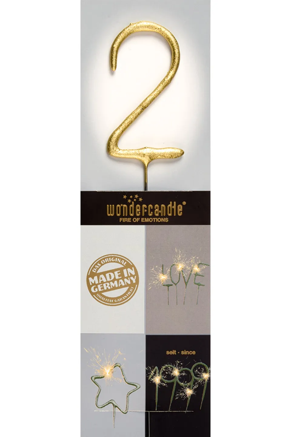 das-kost-mland-wunderkerze-zahl-2-gold-6-5-cm-zahlenkerze image 1