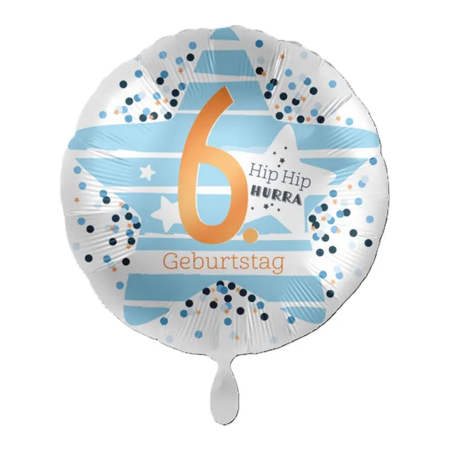 das-kost-mland-dekorationen-folienballon-hip-hip-hurra-43cm image 1