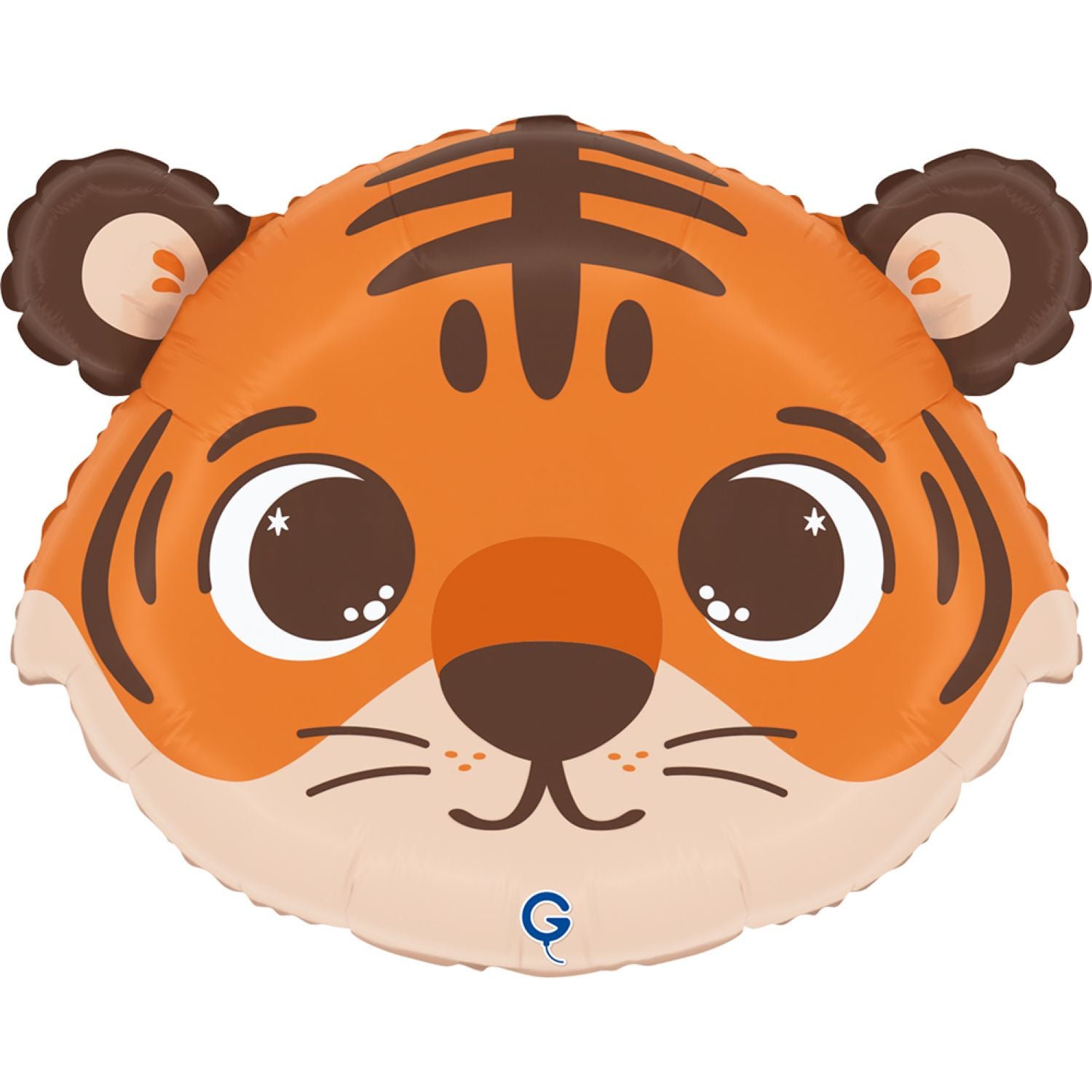 das-kost-mland-folienballon-shape-tiger-kopf-46-cm-18 image 1