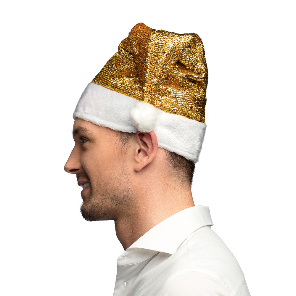 das-kost-mland-nikolausm-tze-glitter-gold-weihnachtsm-tze image 4