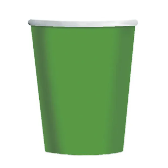 das-kost-mland-pappbecher-dunkelgr-n-266-ml-8-st-ck image 1
