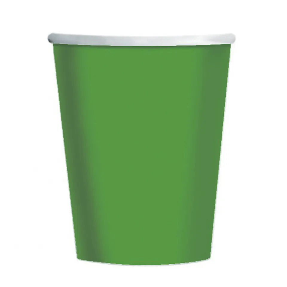 das-kost-mland-pappbecher-dunkelgr-n-266-ml-8-st-ck image 1